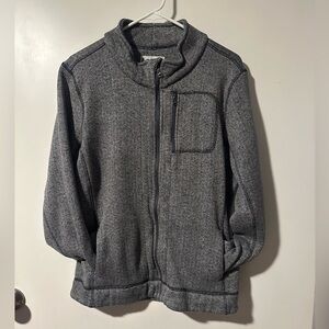Marc New York Black and Gray Herringbone Jacket